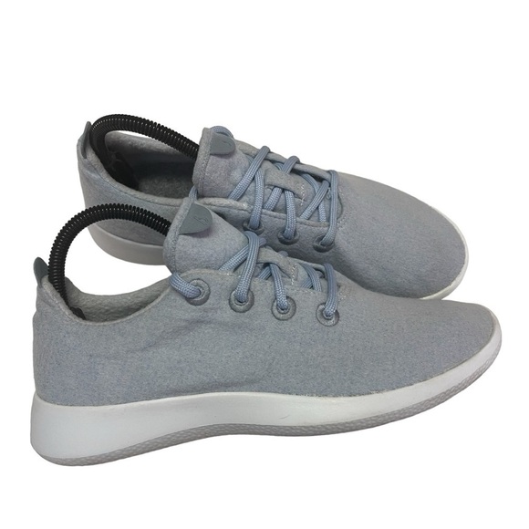 Allbirds Wool Runner Women Running Shoes Light Blue size 9 Low Top Sneakers - Picture 3 of 7